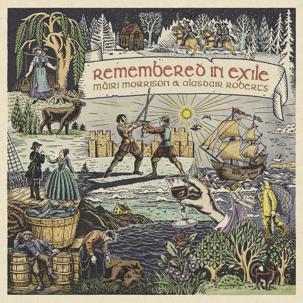 Remembered in Exile: Songs and Ballads from Nova Scotia cover