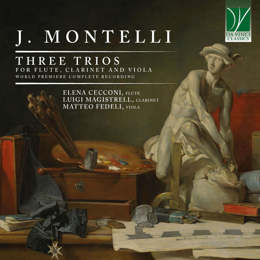 J. Montelli: Three Trios For Flute, Clarinet And Viola cover