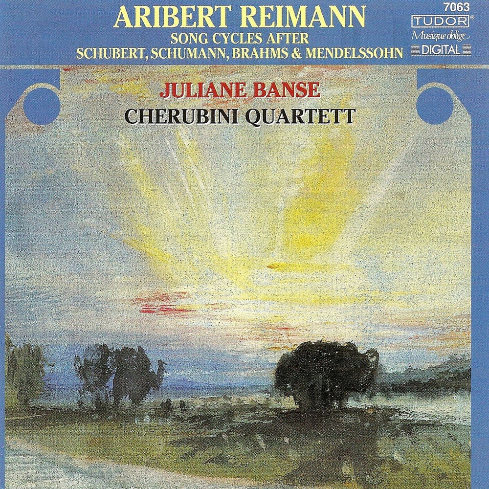Song Cycles After Schubert Schumann Brahms cover