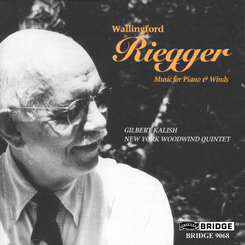 Wallingford Riegger: Music for Piano & Winds cover