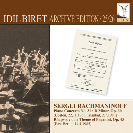 Rachmaninoff: Piano Concerto No. 3 & Rhapsody on a Theme of Paganini cover