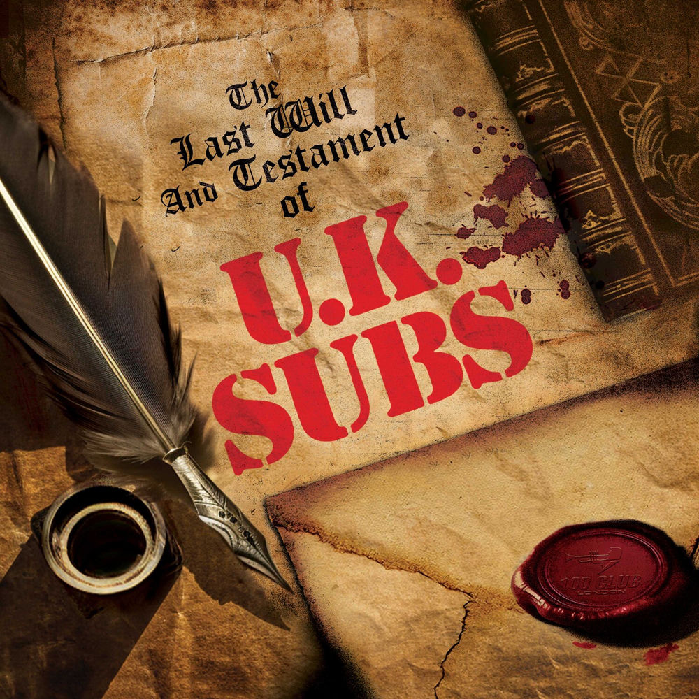 The Last Will And Testament Of U.K. Subs cover