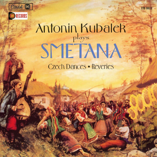 Antonin Kubalek Plays Smetana: Czech Dances, Reveries cover