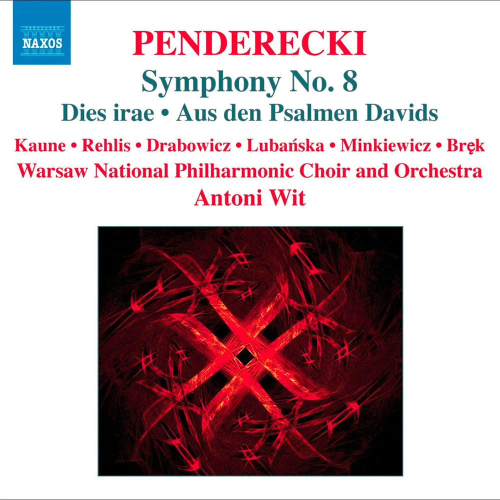 Penderecki: Symphony 8 - Dies Irae / Aus Den Psalmen Davids cover