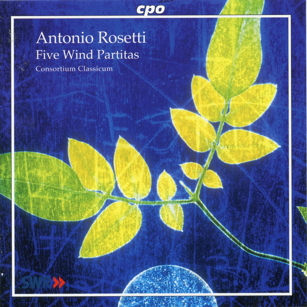 Rosetti: Five Wind Partitas cover