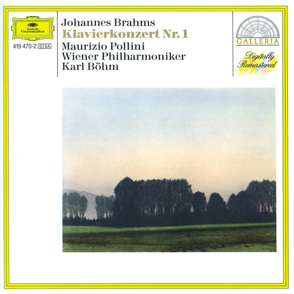 Brahms: Piano Concerto No. 1 cover