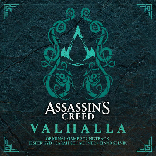 Assassin's Creed Valhalla - Jesper Kyd, Sarah Schachner and Einar Selvik cover