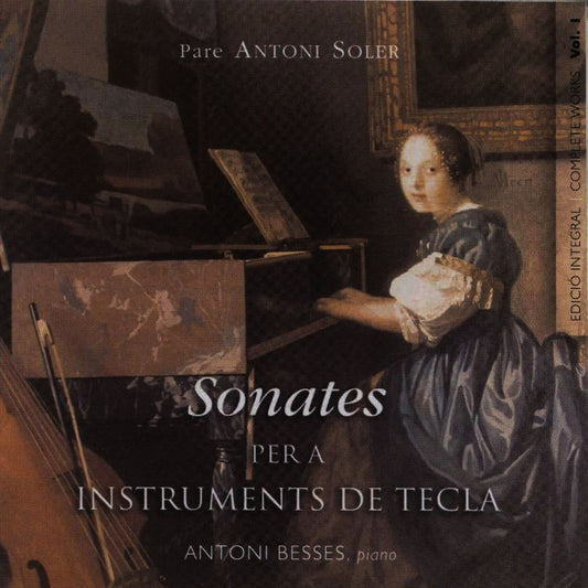 Antonio Soler: Keyboard Sonatas cover