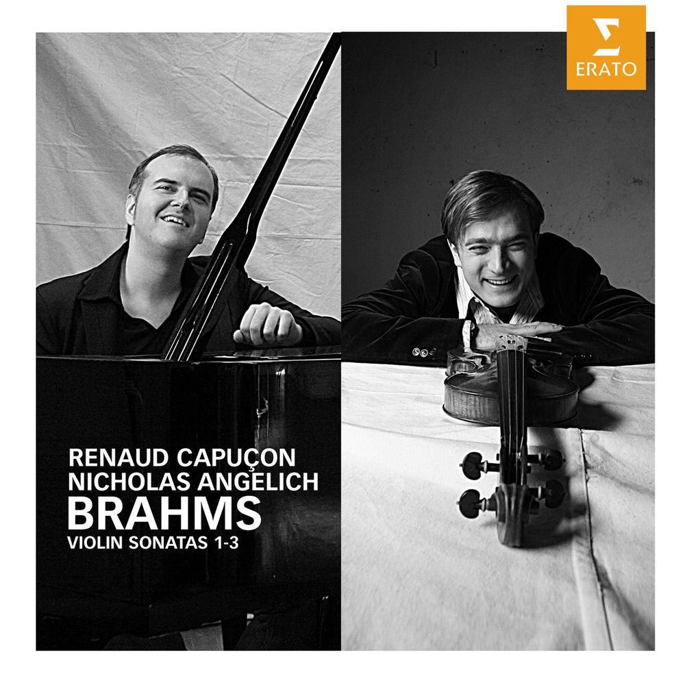 Brahms: 3 Violin Sonatas cover