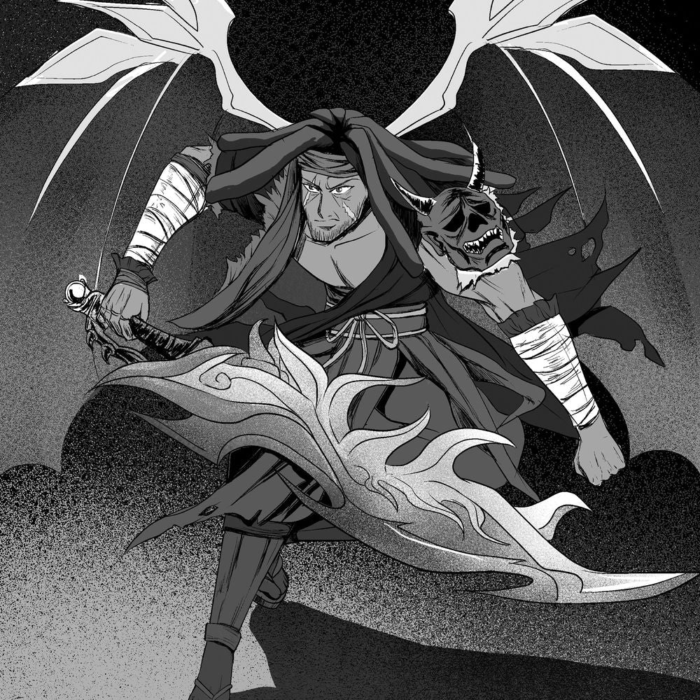 Tha Dark Shogunn Saga Vol. 3 cover