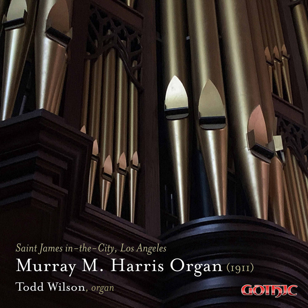 Murray M Harris Organ cover