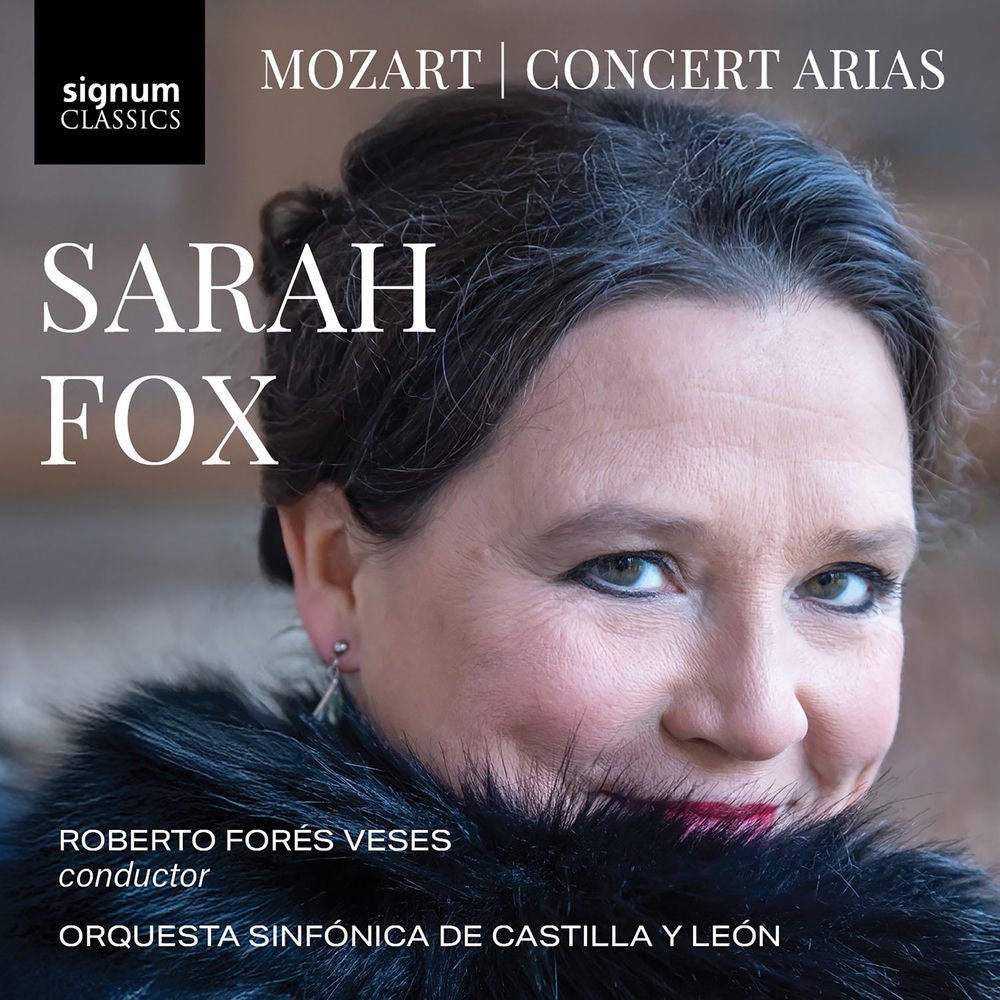 Sarah Fox - Mozart Concert Arias cover