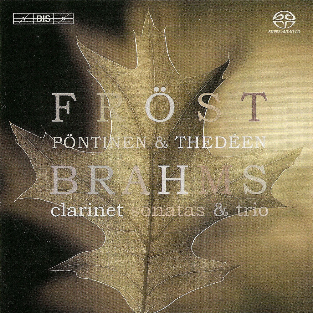 Clarinet Sonatas 1 & 2 cover