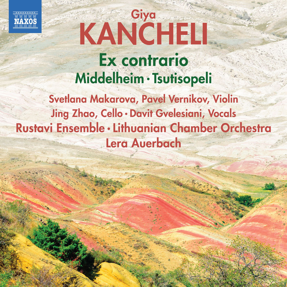 Kancheli: Ex contrario; Middelheim; Tsutisopeli cover