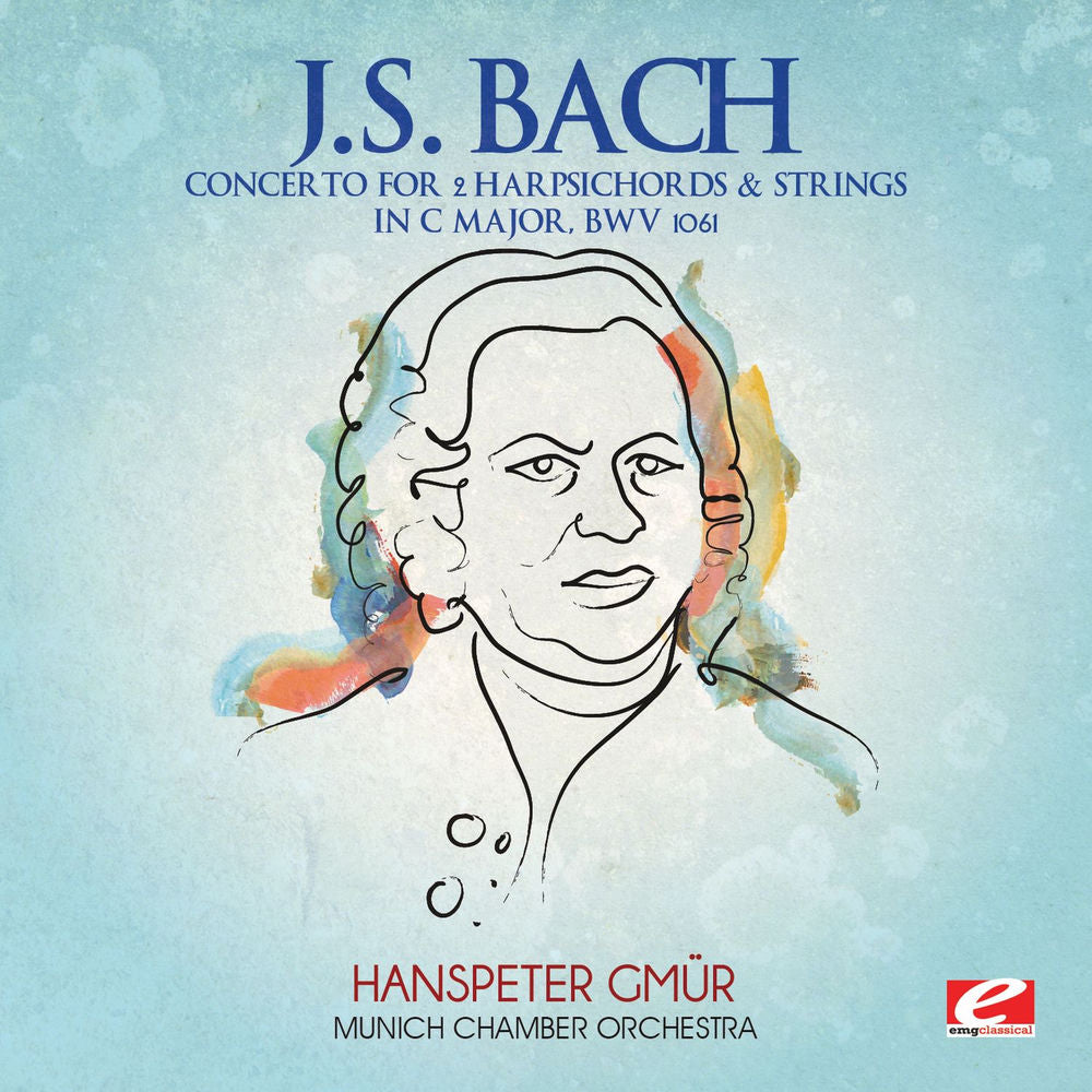 Concerto for 2 Harpsichords & Strings in C Major, BWV 1061 cover