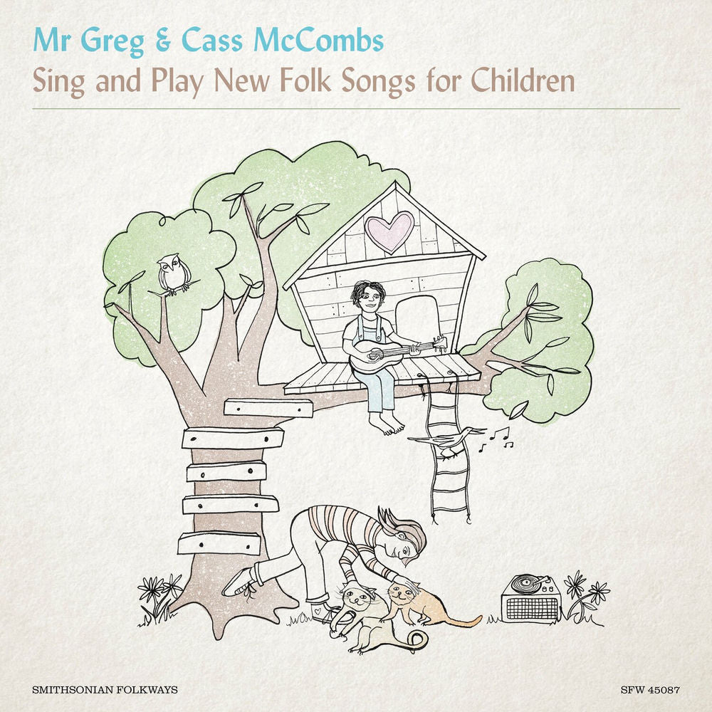 Mr. Greg & Cass McCombs Sing & Play New Folk Songs for Children cover