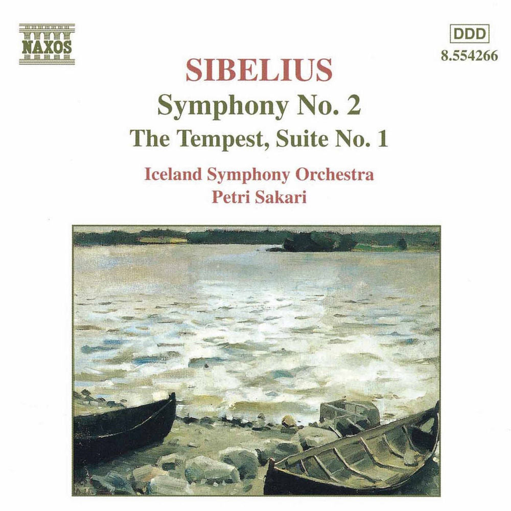 Sibelius: Symphony No. 2 / The Tempest, Suite No. 1 cover