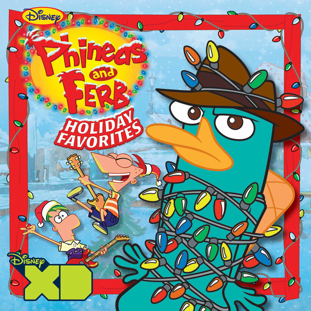 Phineas and Ferb: Holiday Favorites[Translucent Emerald Green LP] cover