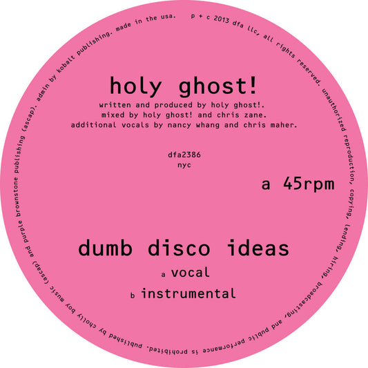 Dumb Disco Ideas cover