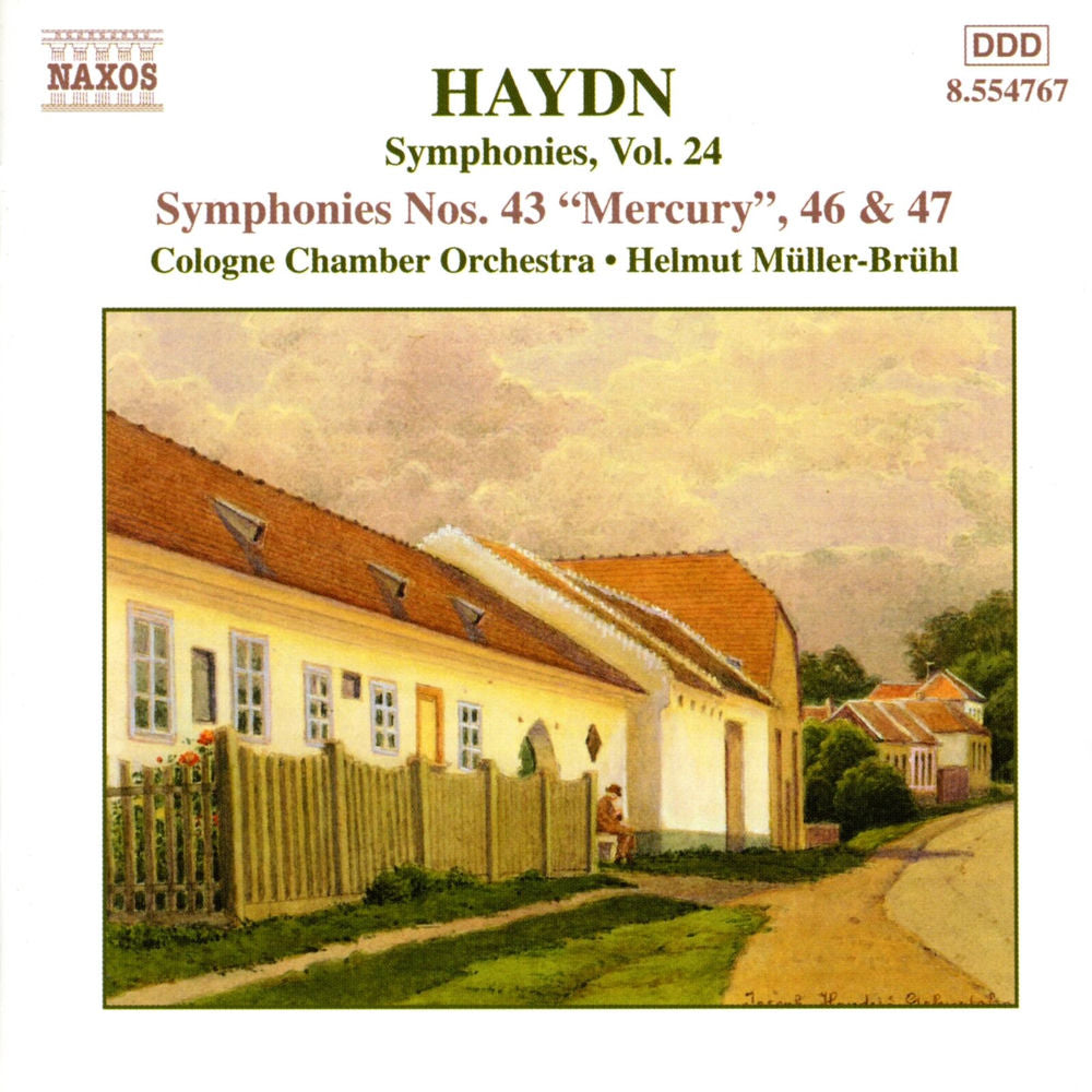 Haydn: Symphonies, Vol. 24--Nos. 43, 46, & 47 cover