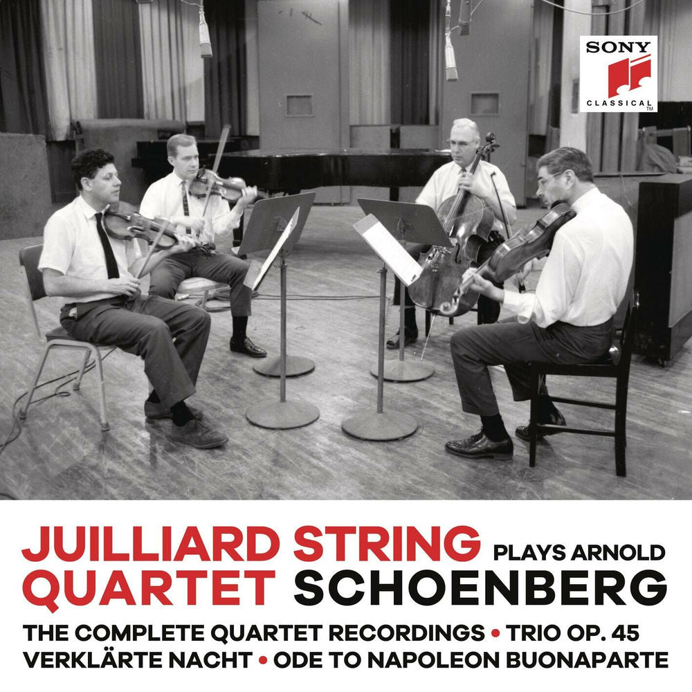 Julliard String Quartet Plays Schoenberg cover