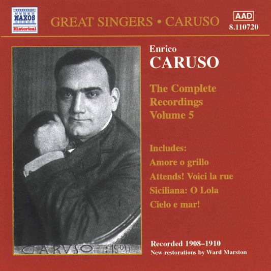 Enrico Caruso: The Complete Recordings, Vol. 5 cover