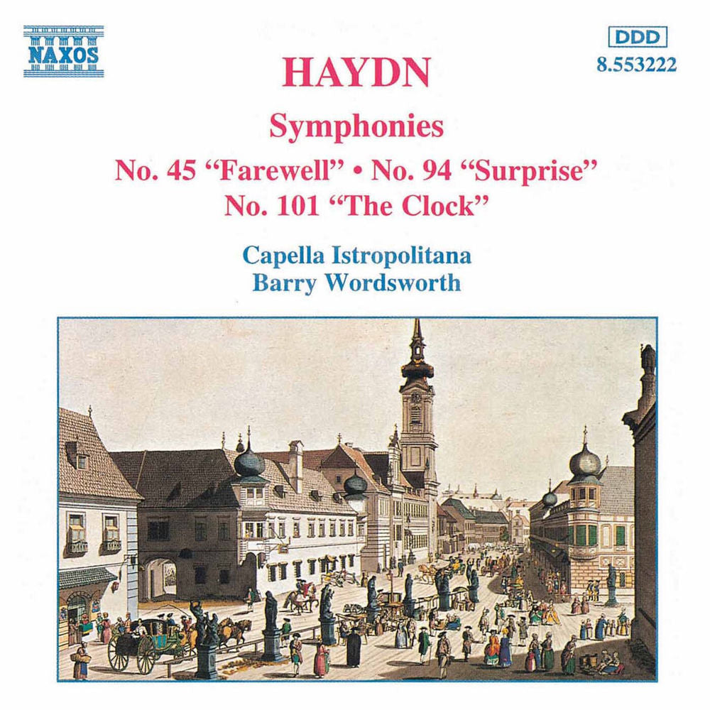 Symphonies 45, 94 & 101 cover