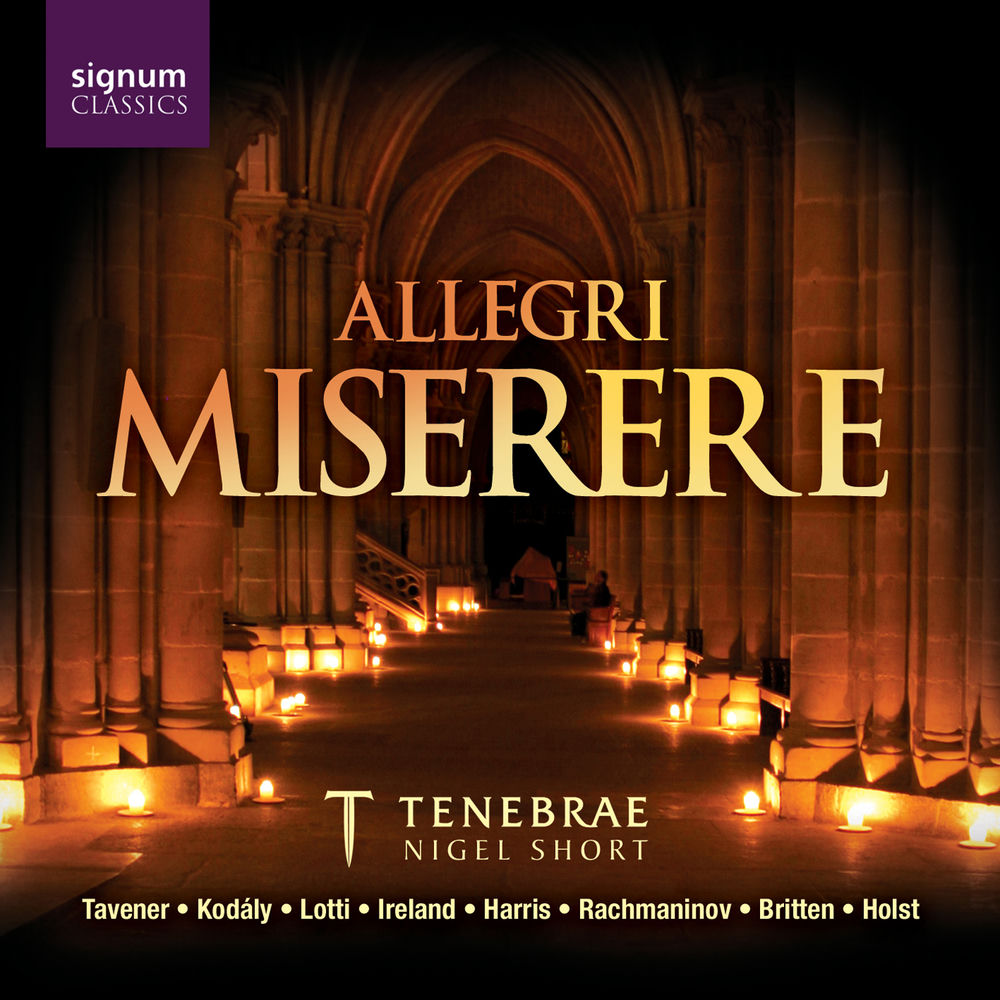 Allegri Miserere-Tenebrae cover