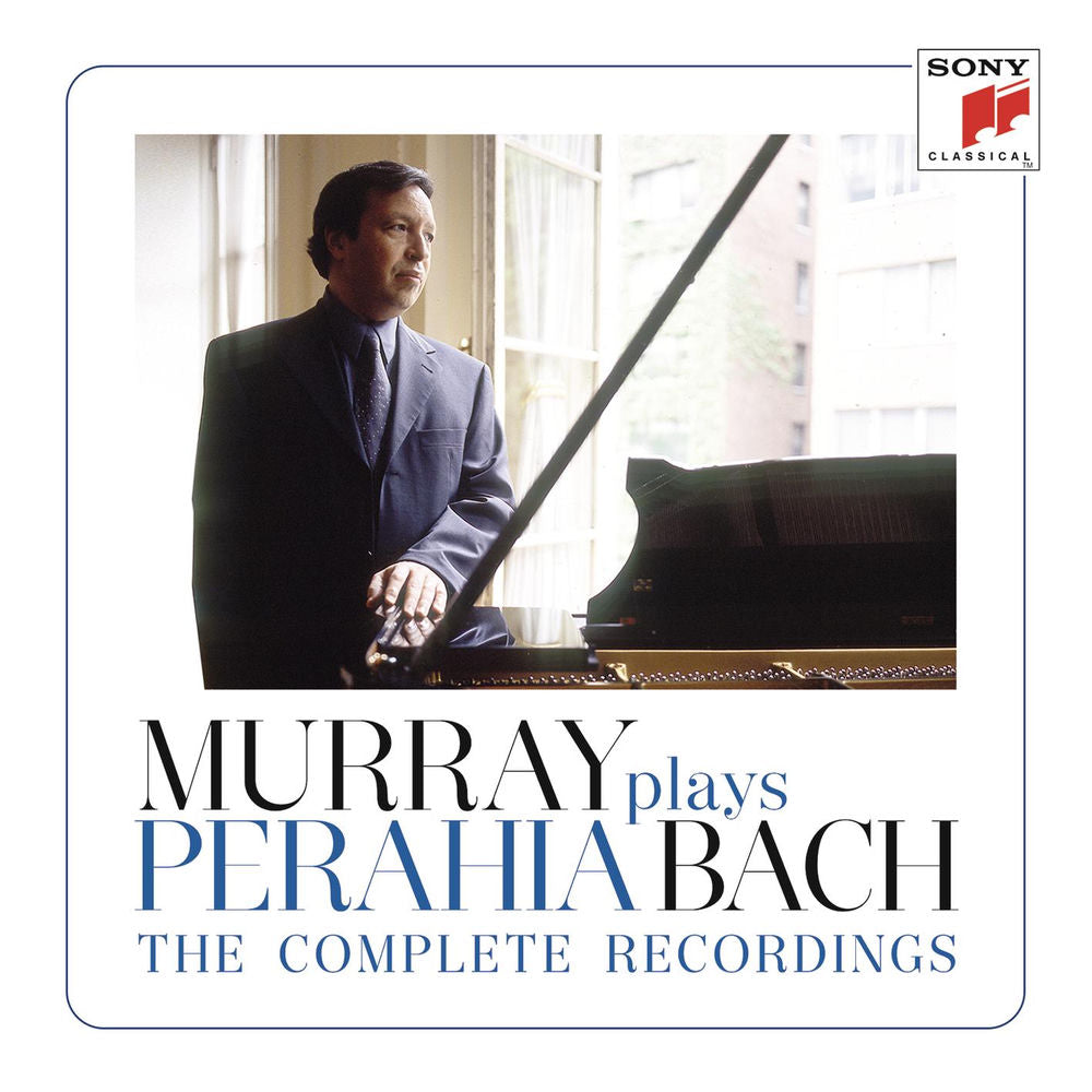 Murray Perahia Plays Bach - The Comp Lete Recordings cover