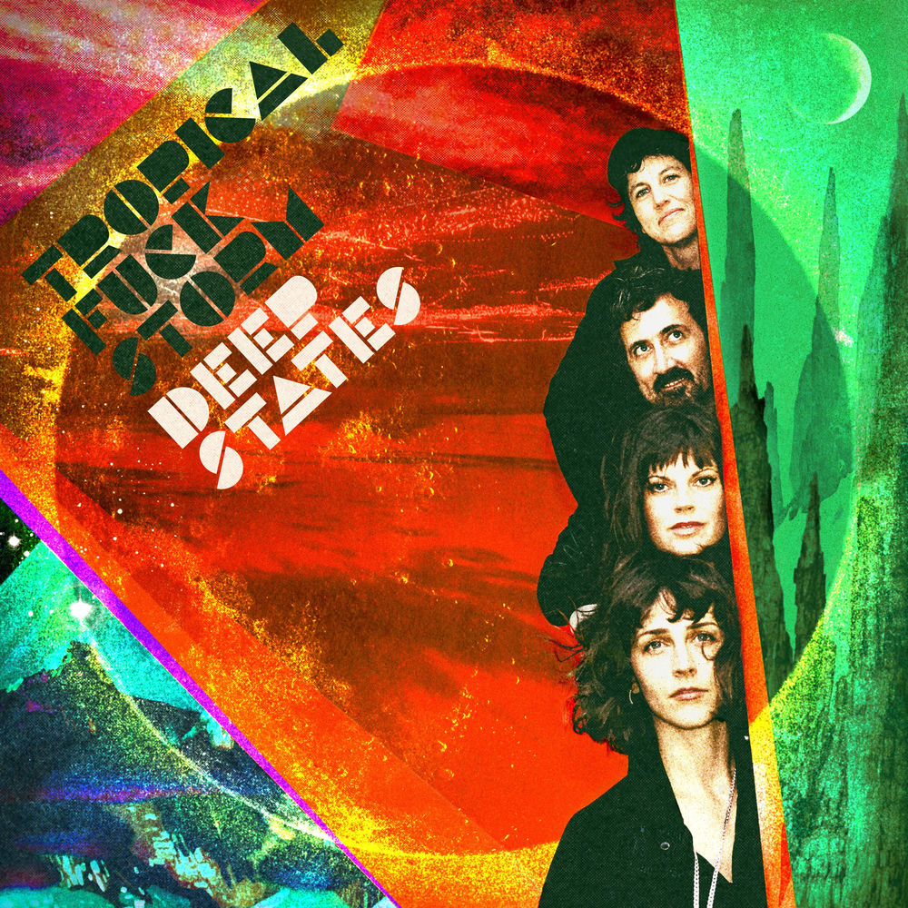 Deep States [Orange Colored Vinyl] cover