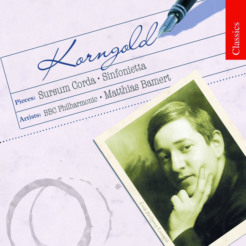 Korngold: Sursum Corda / Sinfonietta cover