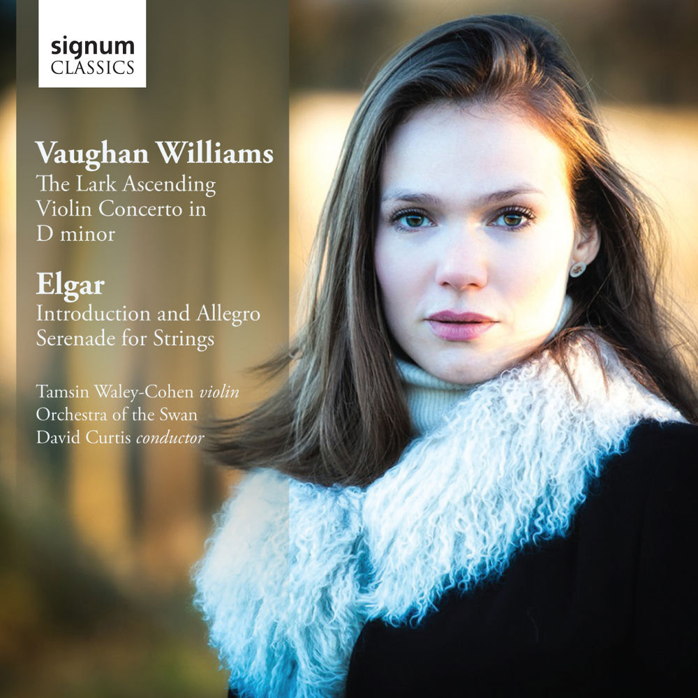Vaughan Williams: Lark Ascending & Violin Concerto / Elgar: Introduction & Allegro for Strings cover