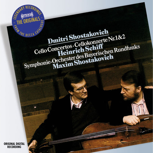 Shostakovich: Cello Concertos Nos. 1 & 2 cover
