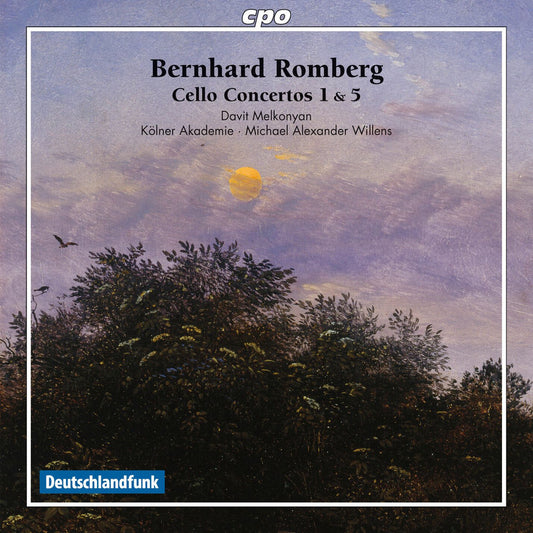 Bernhard Romberg: Cello Concertos Nos. 1 & 5 cover