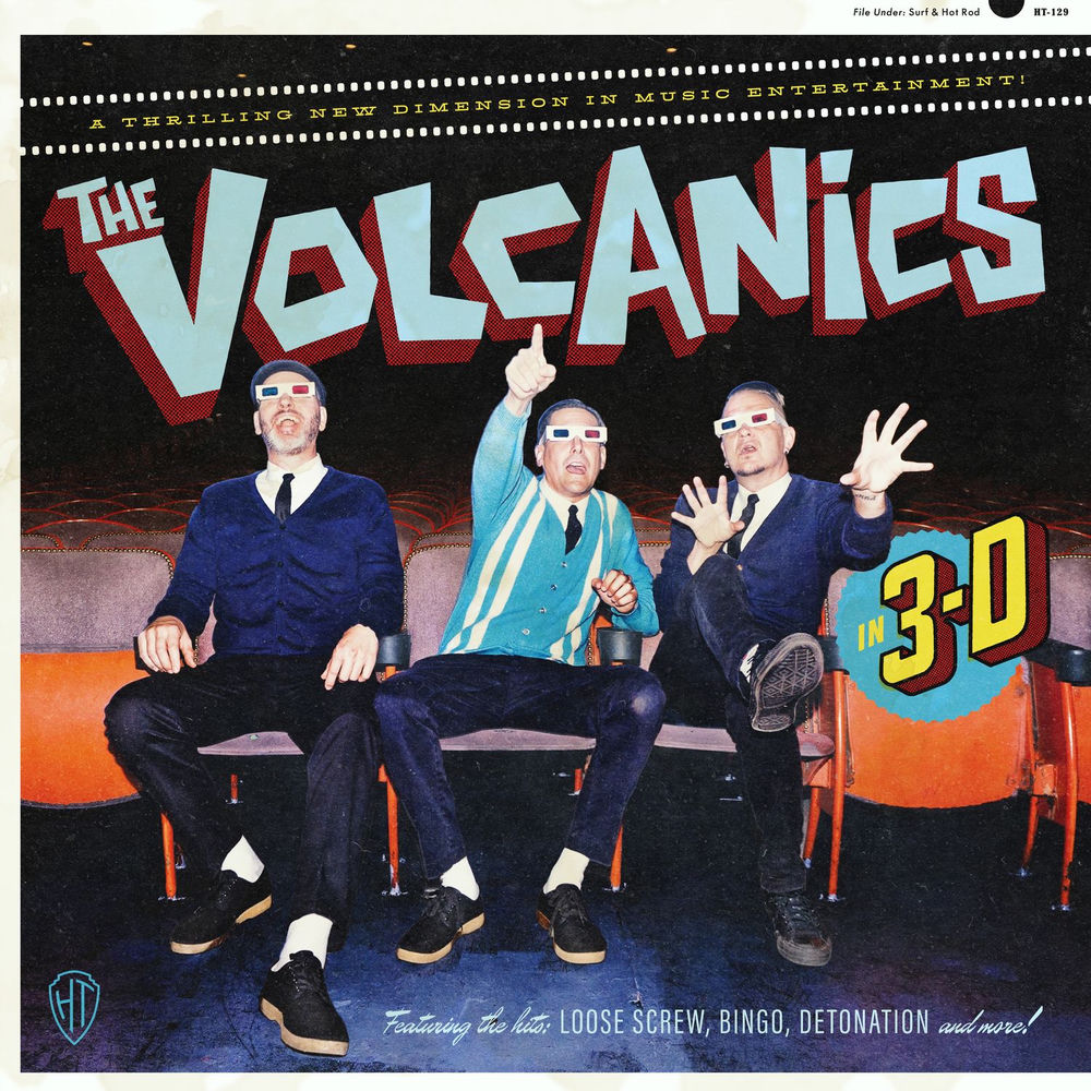 The Volcanics "In 3D" cover