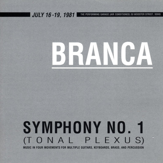 Symphony No. 1 (Tonal Plexus) cover