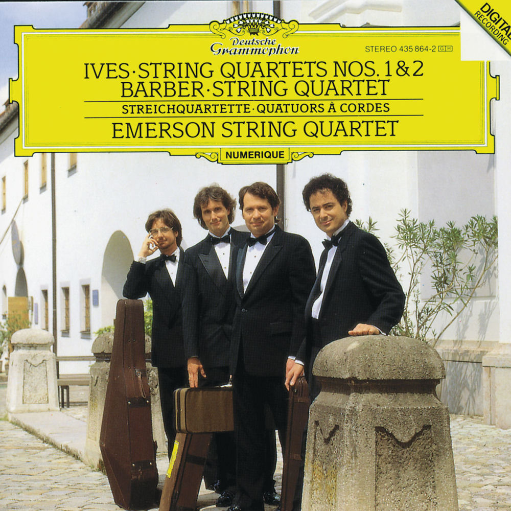 Ives: String Quartets Nos. 1 & 2 cover