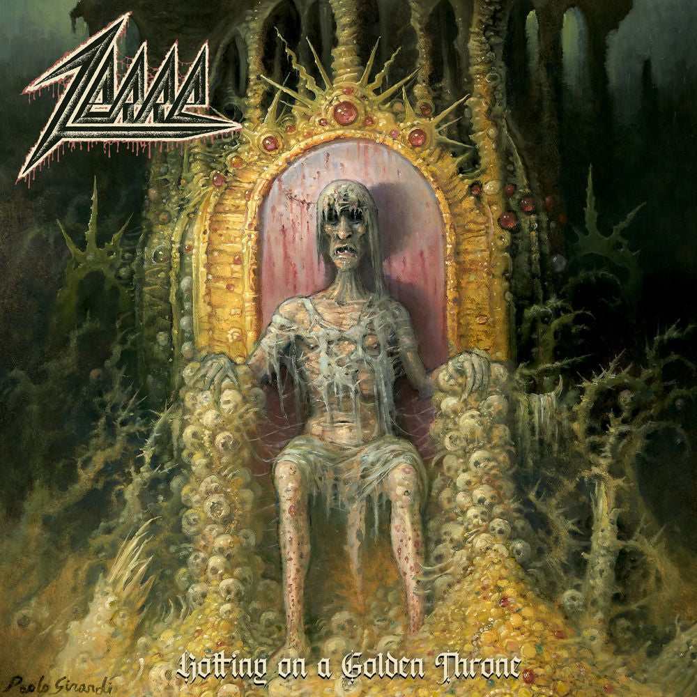 Rotting On A Golden Throne cover