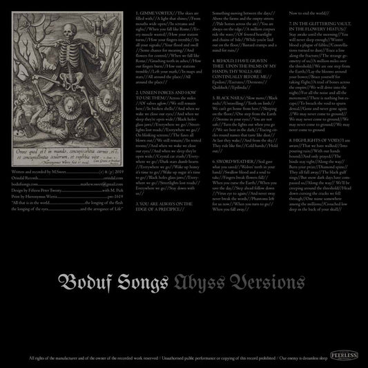 Abyss Versions cover