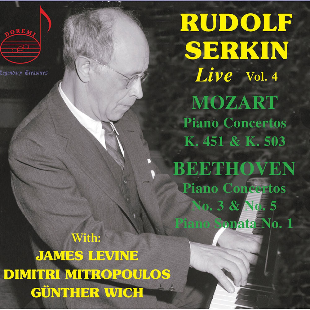 Rudolf Serkin Live 2 cover