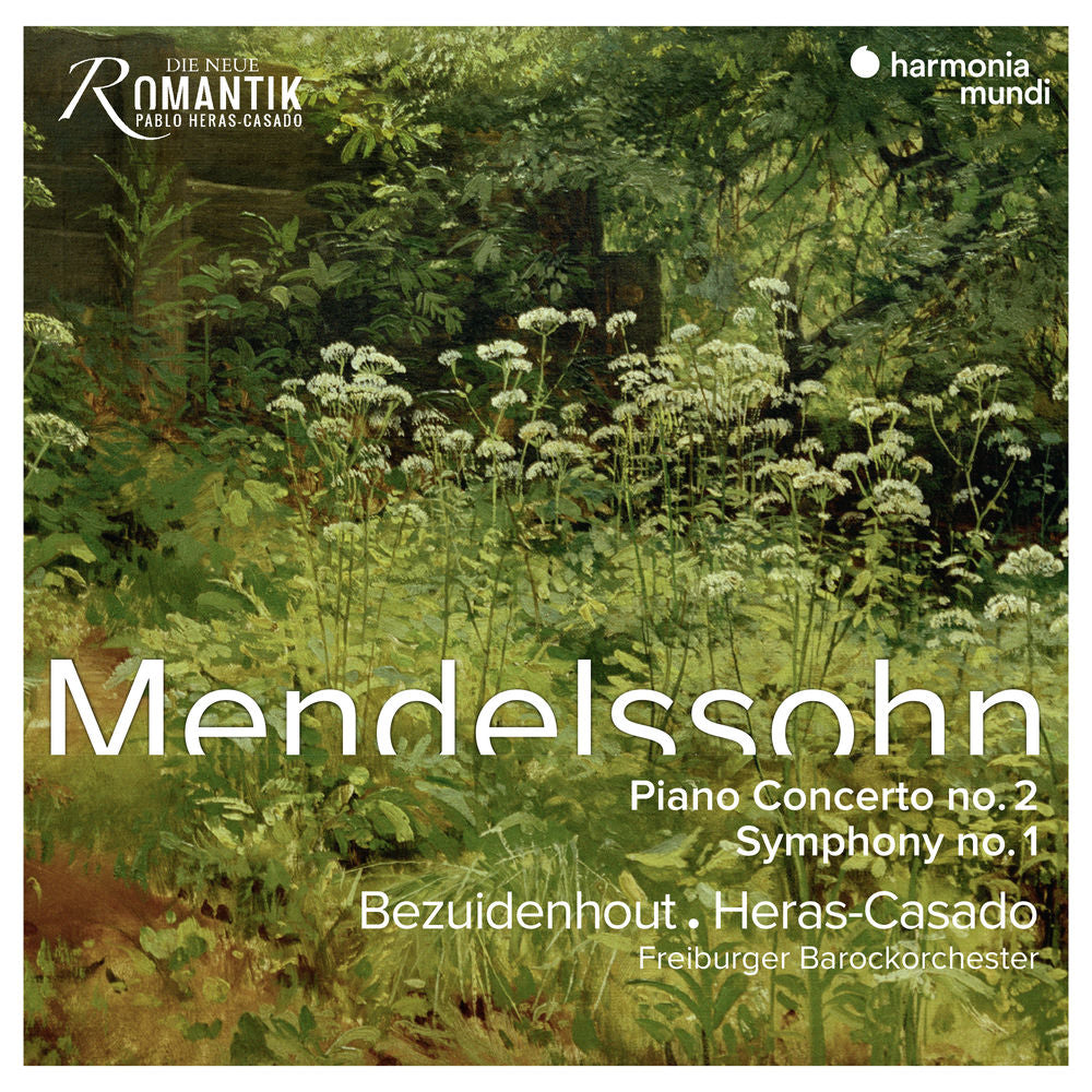 Mendelssohn: Piano Concerto No.2, Symphony No.1 cover