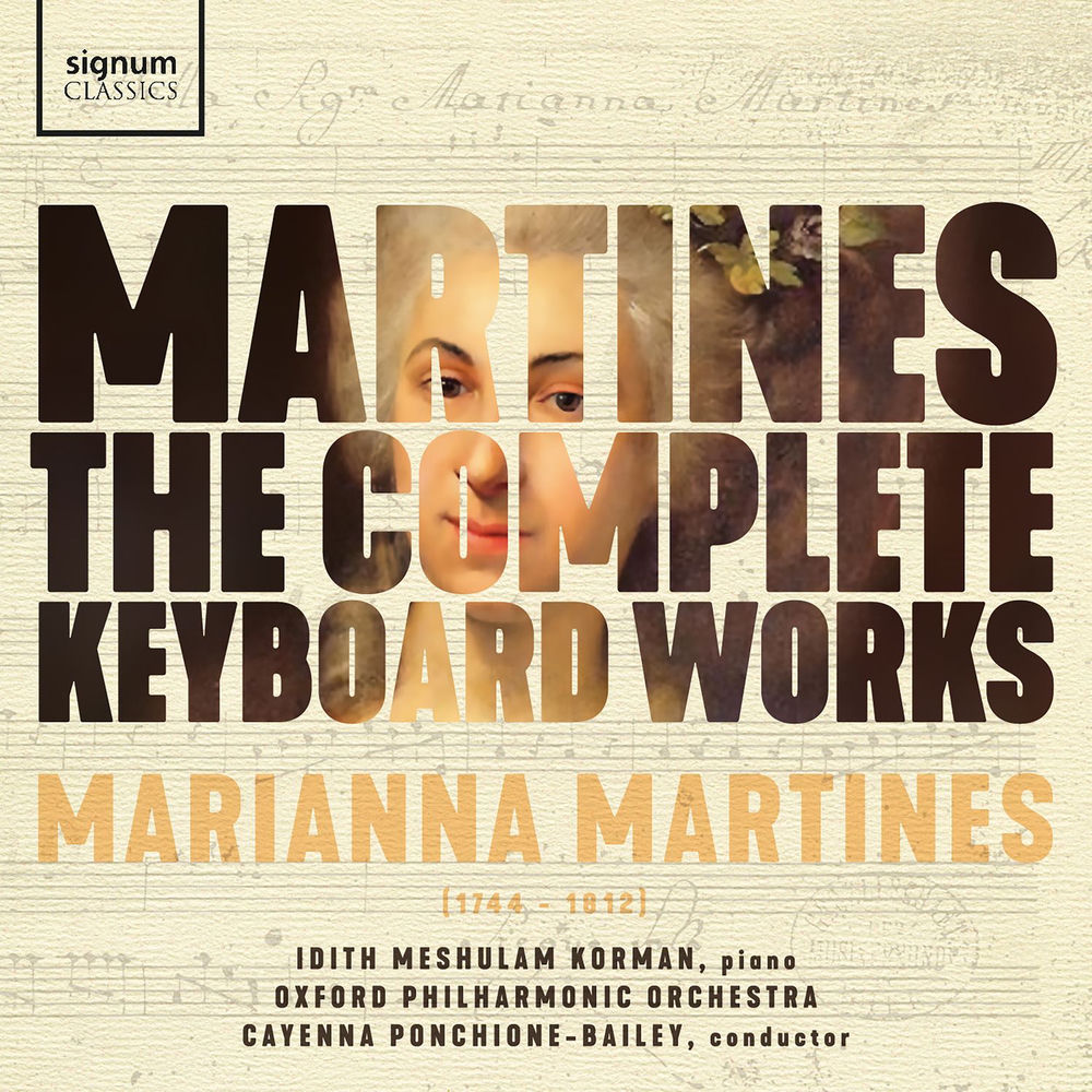 Martines: The Complete Keyboard Works cover