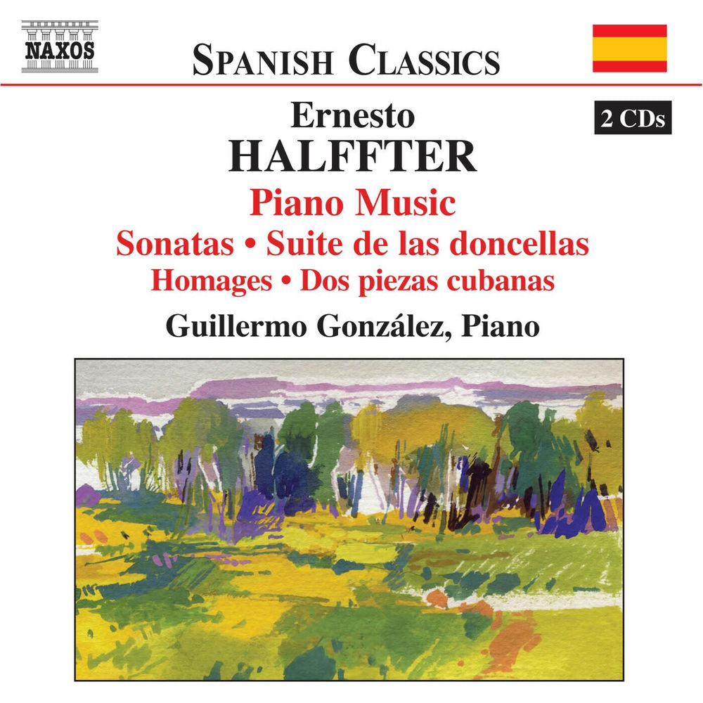 Halffter: Piano Music cover