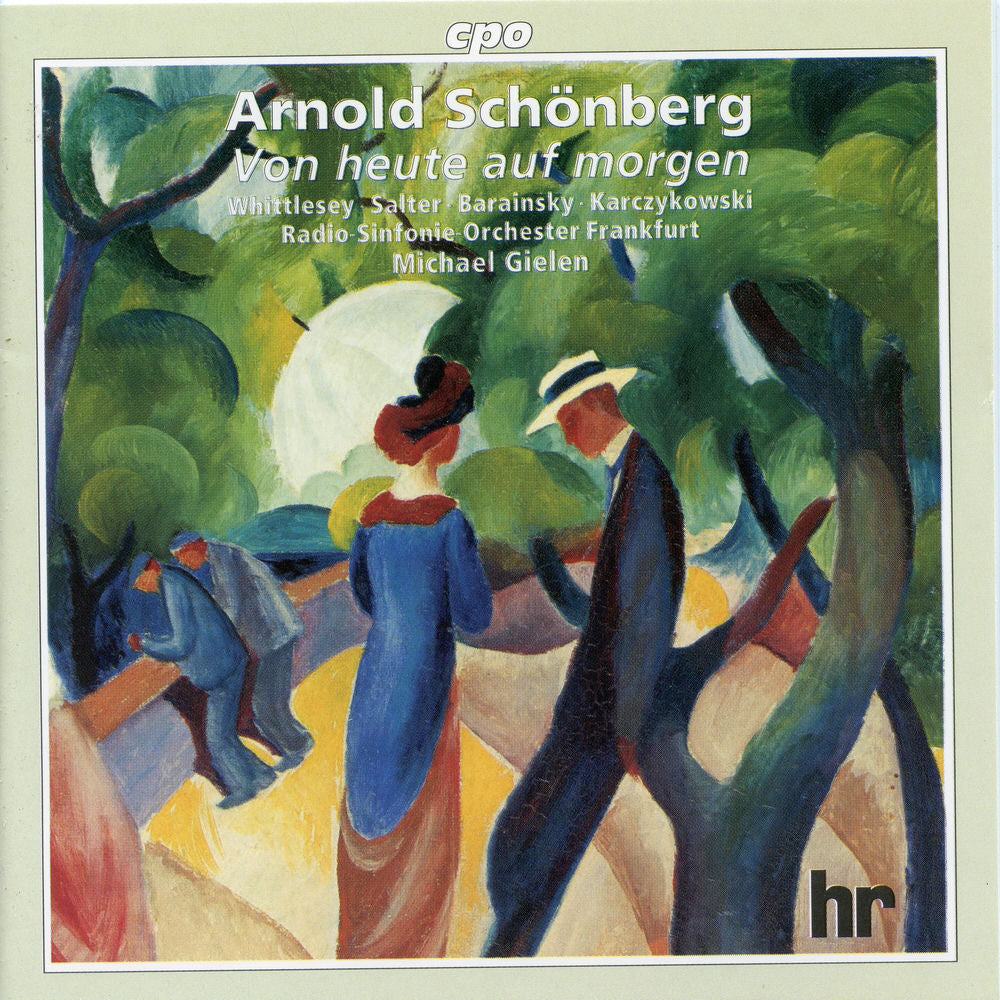 Schoenberg: Von Heute auf Morgen cover