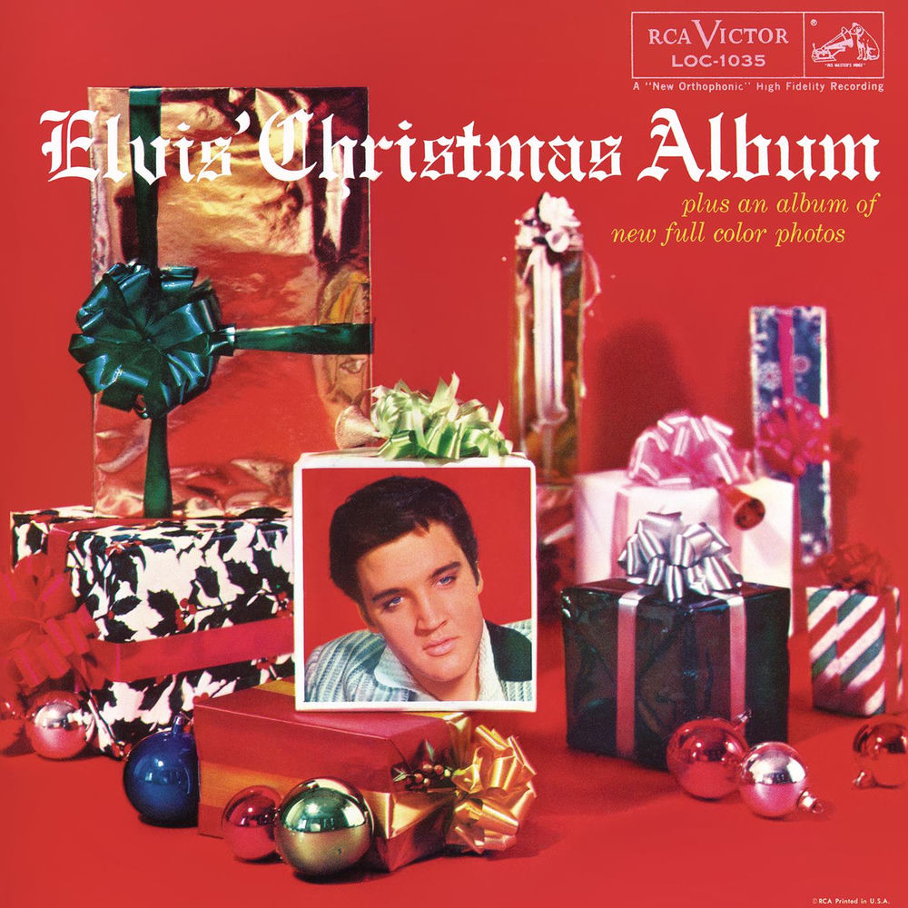 Elvis’ Christmas Album cover
