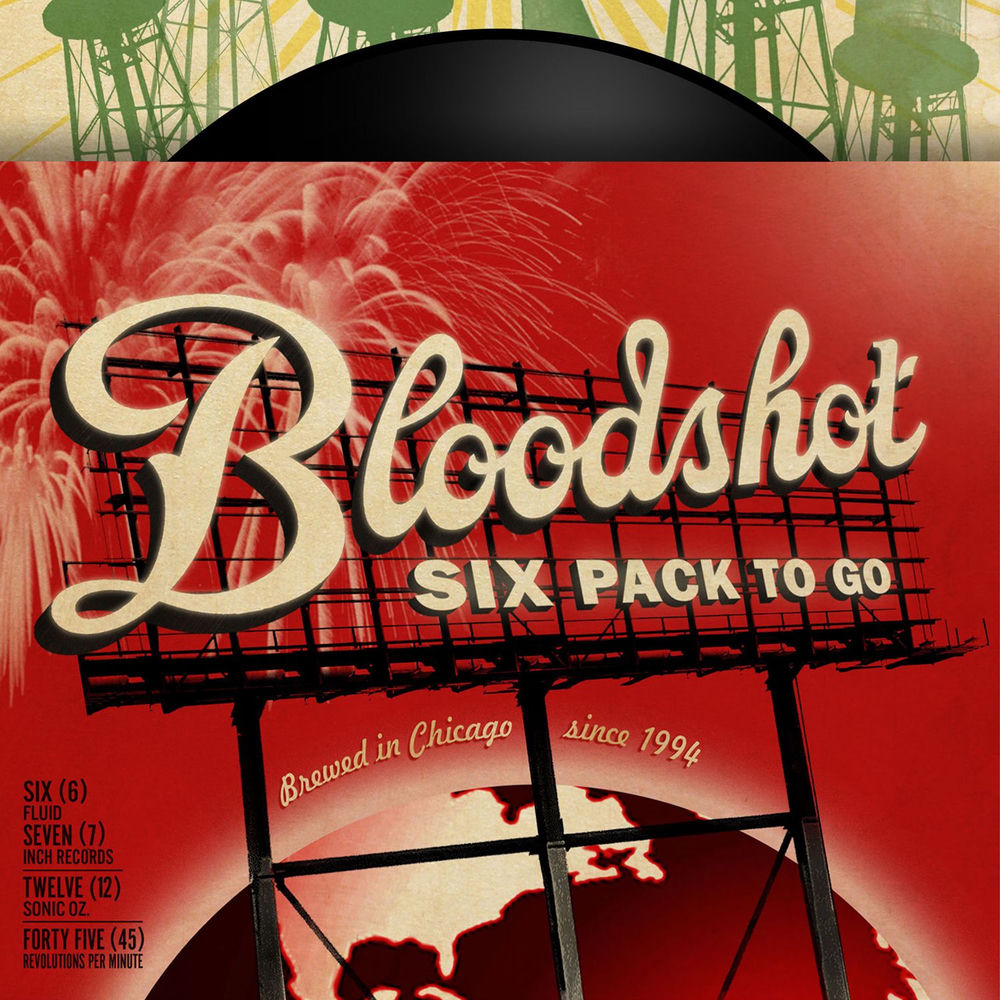 BLOODSHOT SIX PACK TO GO / VARIOUS cover