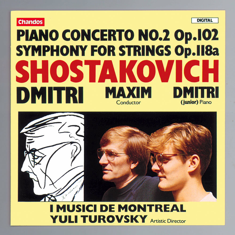 Piano Concerto 2 / Symphony for Strings cover