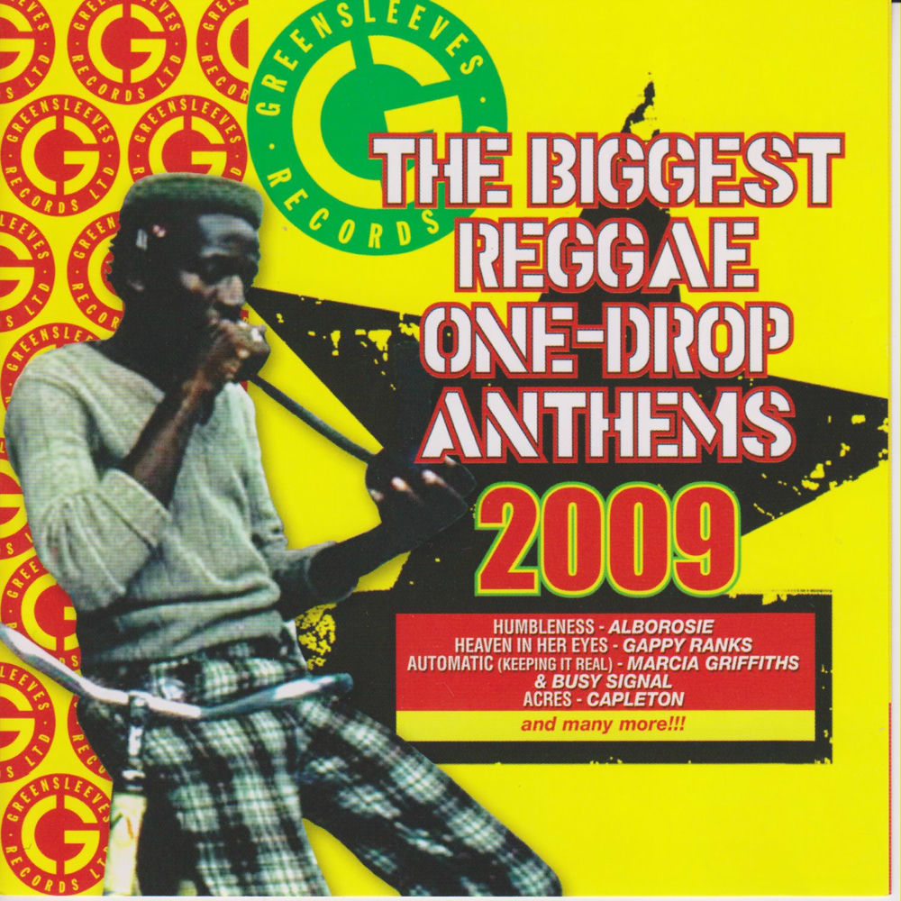 Biggest Reggae One Drop Anthems 2009 cover