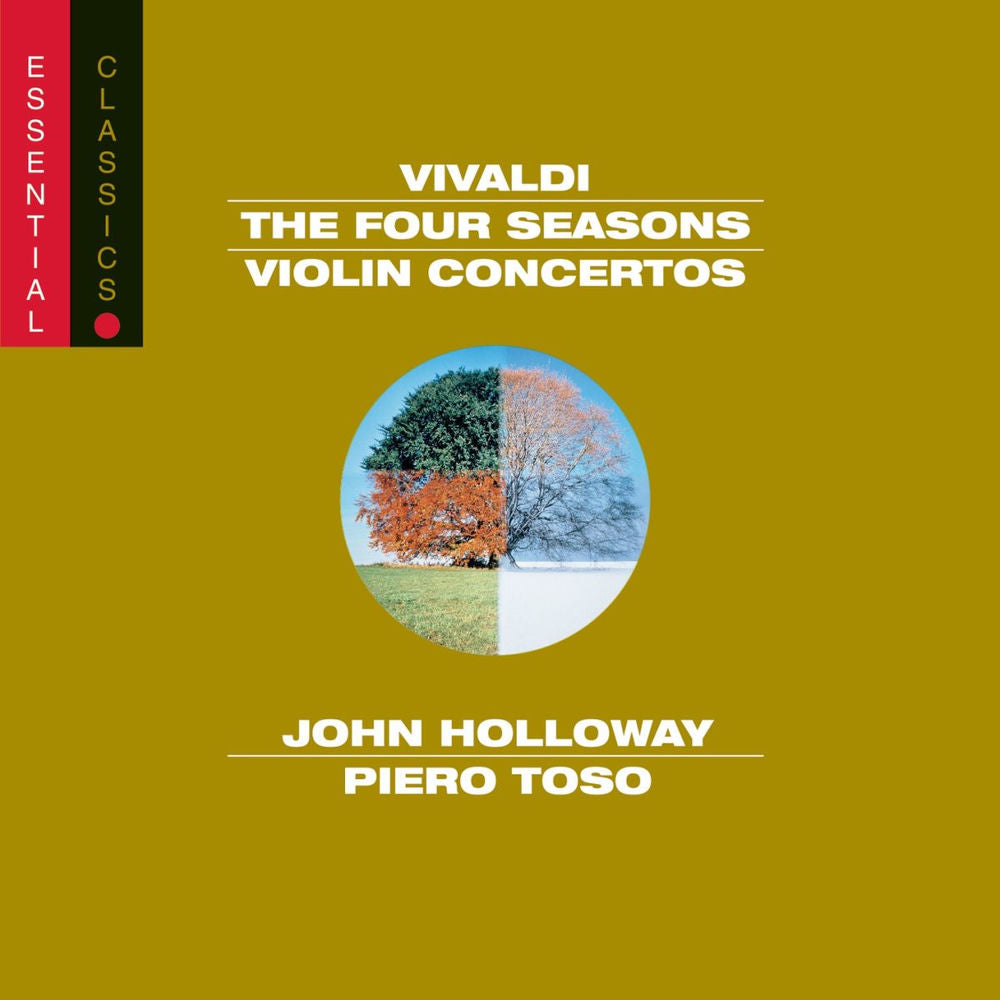Vivaldi: The Four Seasons; Violin Concerto in D Major, RV 212a; Violin Concerto in C Major, RV 581 cover