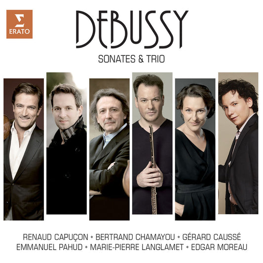 Debussy: Sonatas & Trios cover